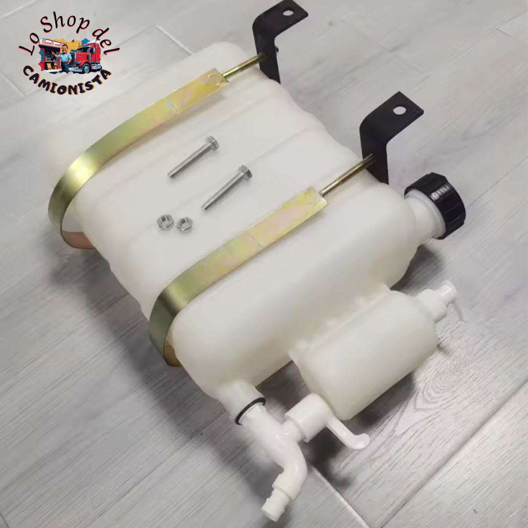 Tanica con rubinetto e porta sapone con erogatore