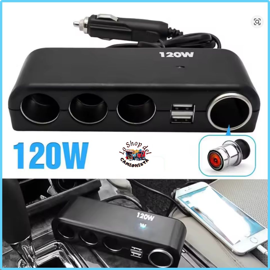 Carica batteria multipresa