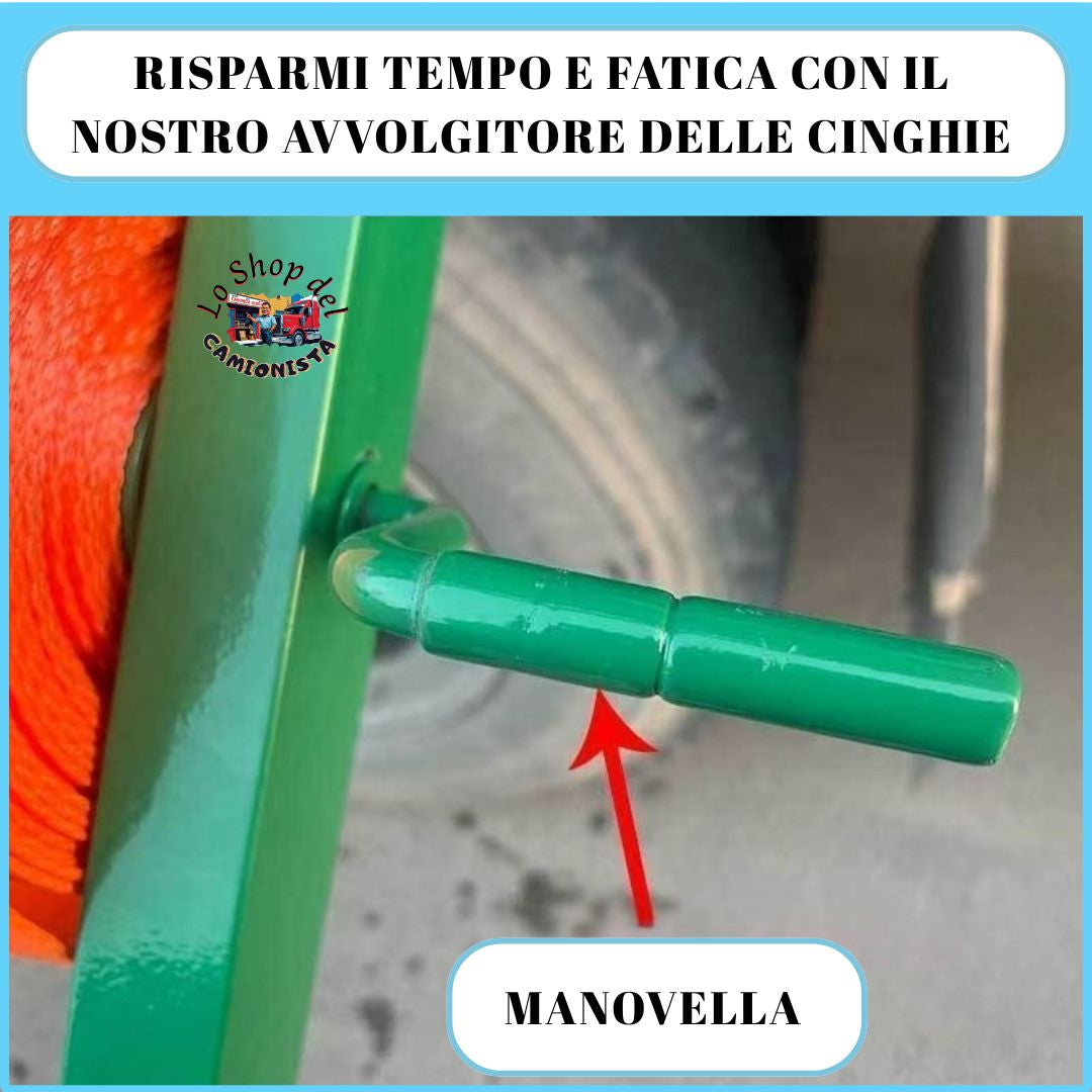 Riavvolgitore per cinghie